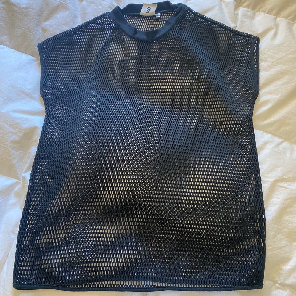 Good American mesh top .